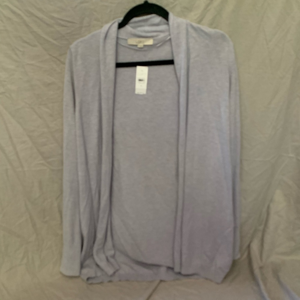 Soft blue cardigan